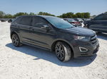 2016 Ford Edge Sport Черный vin: 2FMPK4AP0GBB04066