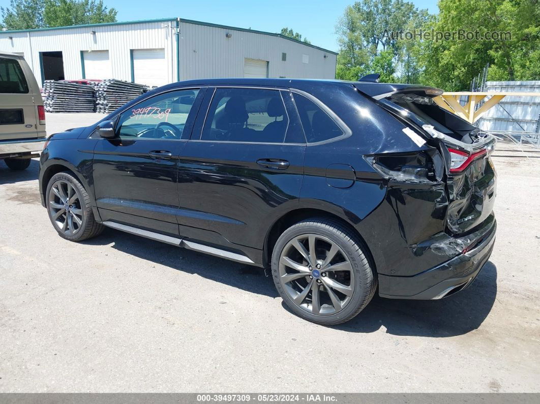 2016 Ford Edge Sport Black vin: 2FMPK4AP0GBB49301