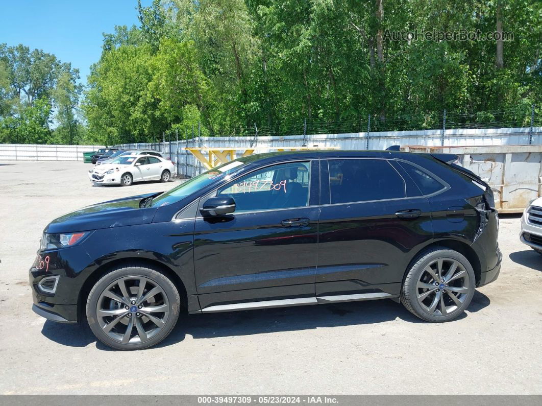 2016 Ford Edge Sport Black vin: 2FMPK4AP0GBB49301