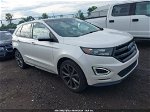 2016 Ford Edge Sport White vin: 2FMPK4AP0GBB93072