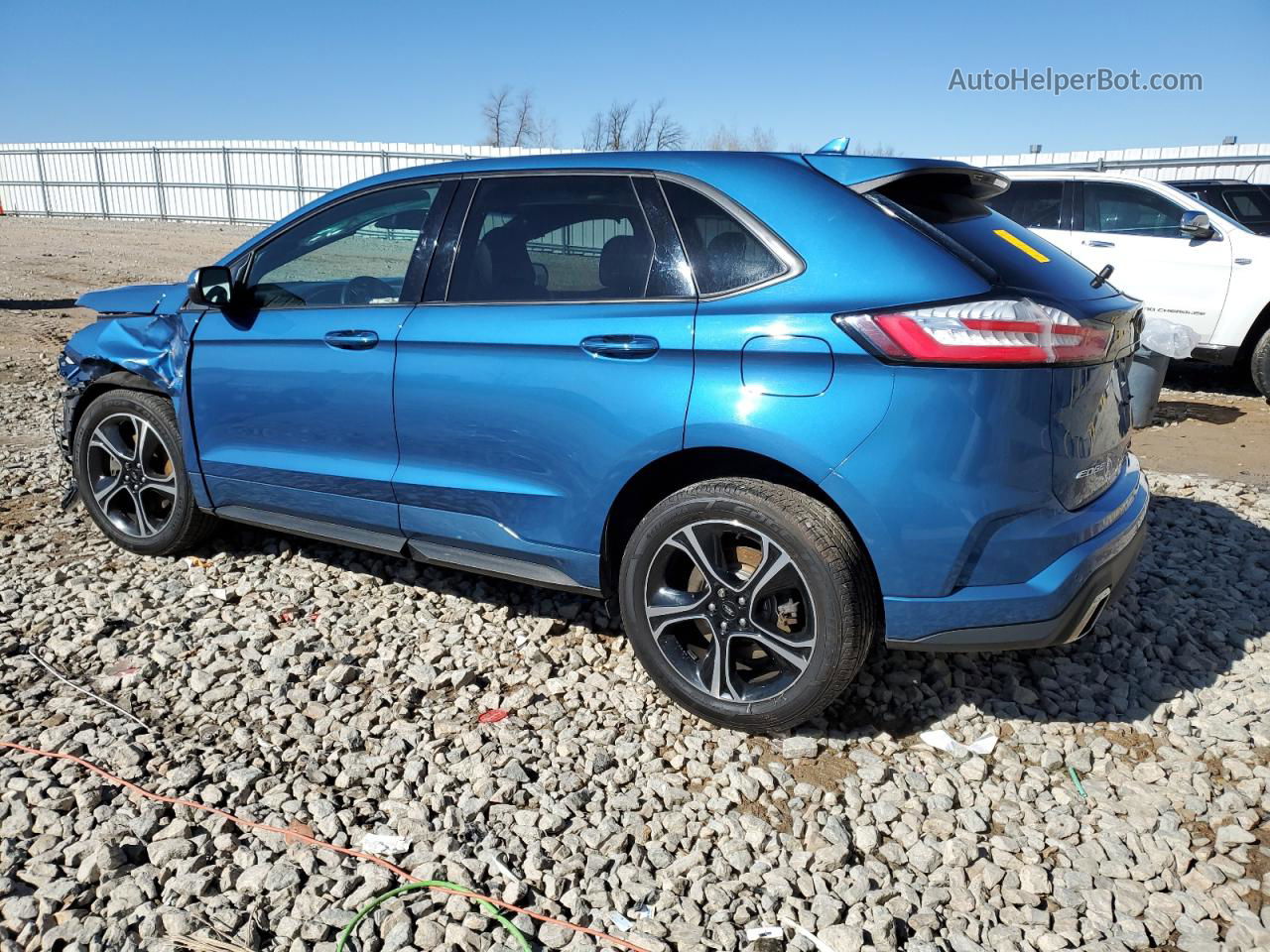 2020 Ford Edge St Blue vin: 2FMPK4AP0LBA46650