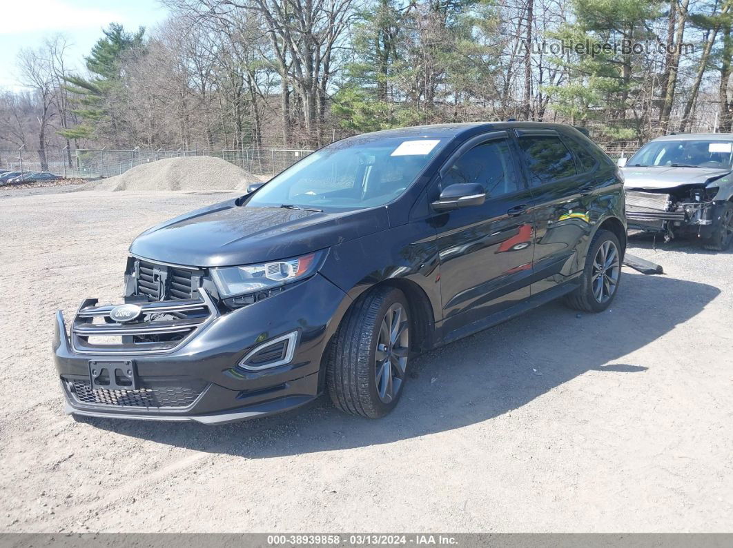 2016 Ford Edge Sport Черный vin: 2FMPK4AP1GBC12597