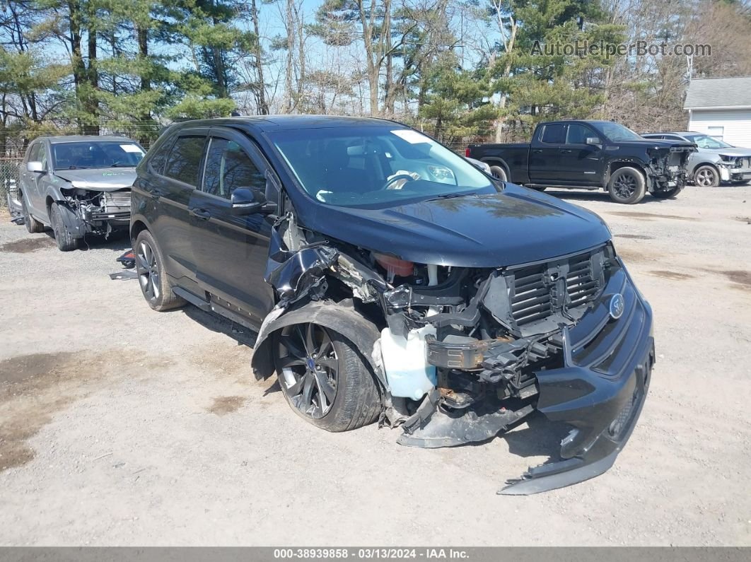 2016 Ford Edge Sport Black vin: 2FMPK4AP1GBC12597