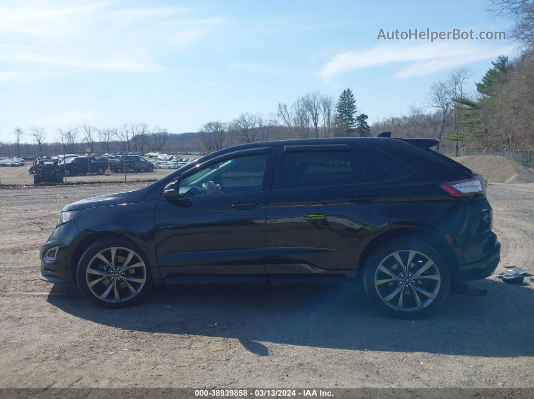 2016 Ford Edge Sport Черный vin: 2FMPK4AP1GBC12597