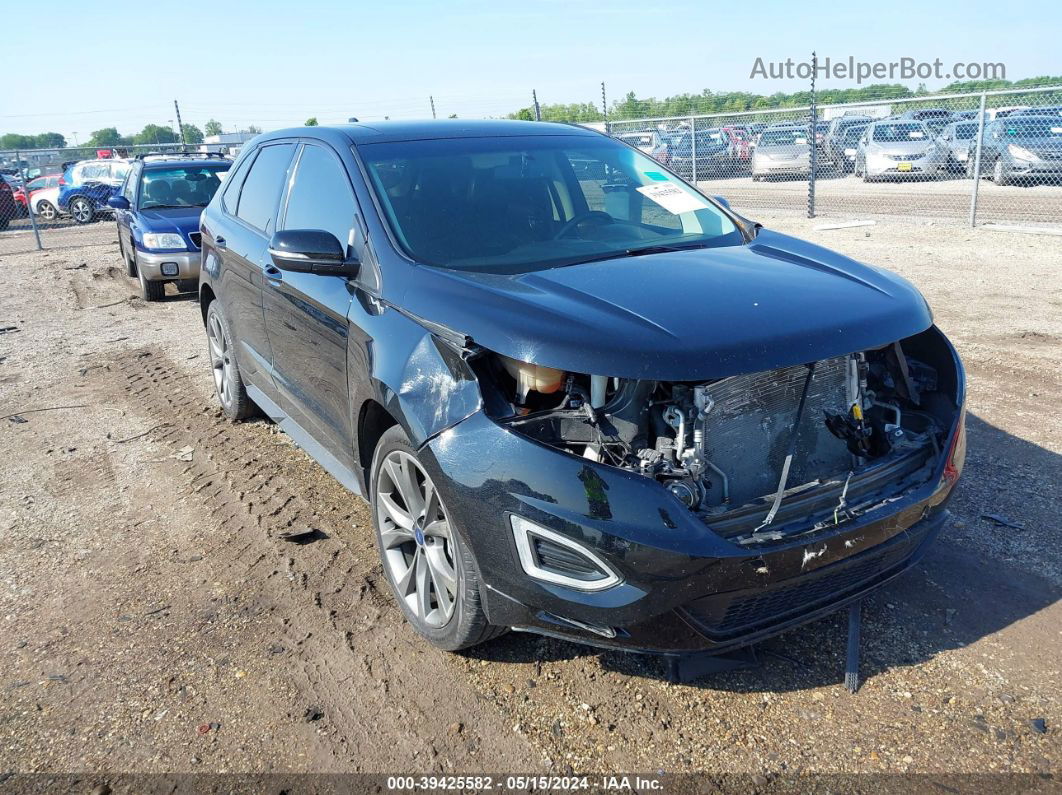 2016 Ford Edge Sport Black vin: 2FMPK4AP1GBC63842