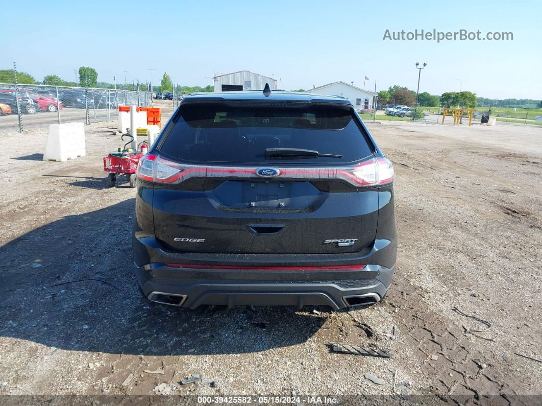 2016 Ford Edge Sport Black vin: 2FMPK4AP1GBC63842