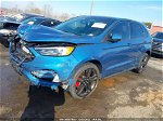 2019 Ford Edge St Синий vin: 2FMPK4AP1KBB34847