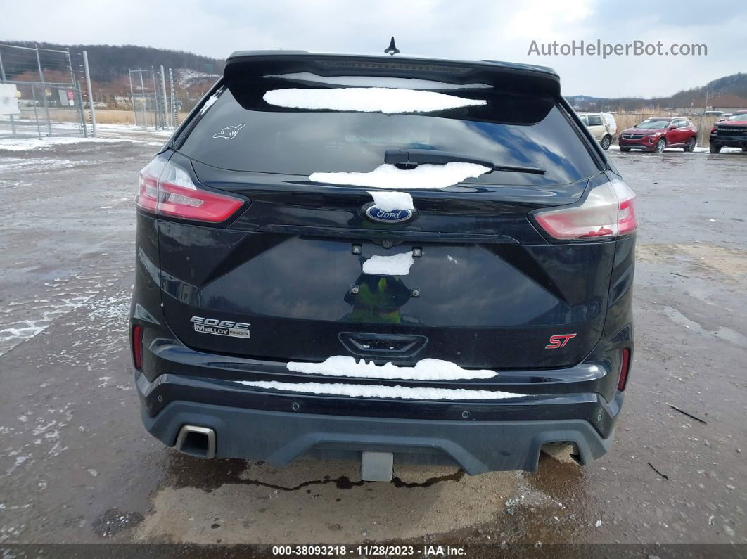 2019 Ford Edge St Черный vin: 2FMPK4AP1KBB48067