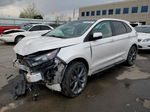 2016 Ford Edge Sport White vin: 2FMPK4AP2GBB03078