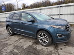 2016 Ford Edge Sport Blue vin: 2FMPK4AP2GBC05383