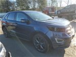 2017 Ford Edge Sport Blue vin: 2FMPK4AP2HBC57047