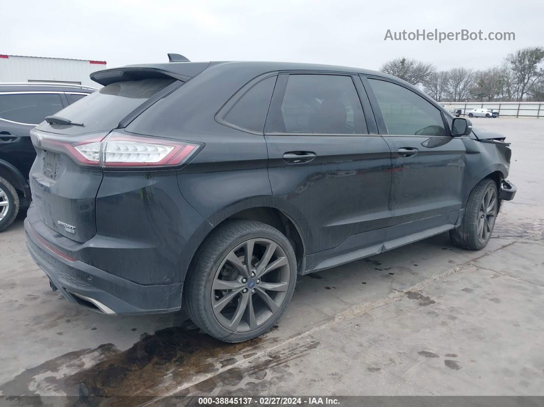 2016 Ford Edge Sport Черный vin: 2FMPK4AP3GBB15112