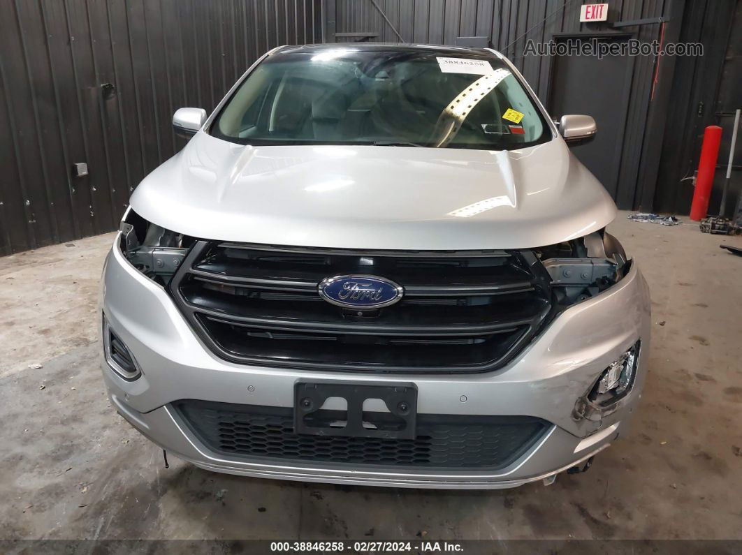 2016 Ford Edge Sport Silver vin: 2FMPK4AP3GBB91168