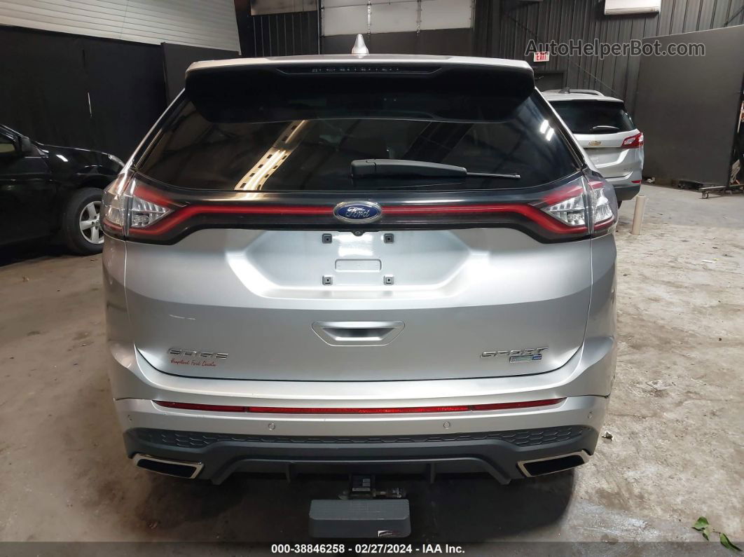 2016 Ford Edge Sport Серебряный vin: 2FMPK4AP3GBB91168