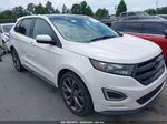 2017 Ford Edge Sport White vin: 2FMPK4AP3HBB35880