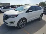 2017 Ford Edge Sport White vin: 2FMPK4AP3HBB46300