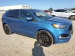 2019 Ford Edge St Blue vin: 2FMPK4AP3KBB20366