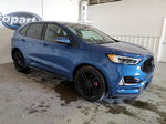 2019 Ford Edge St Синий vin: 2FMPK4AP3KBB41198