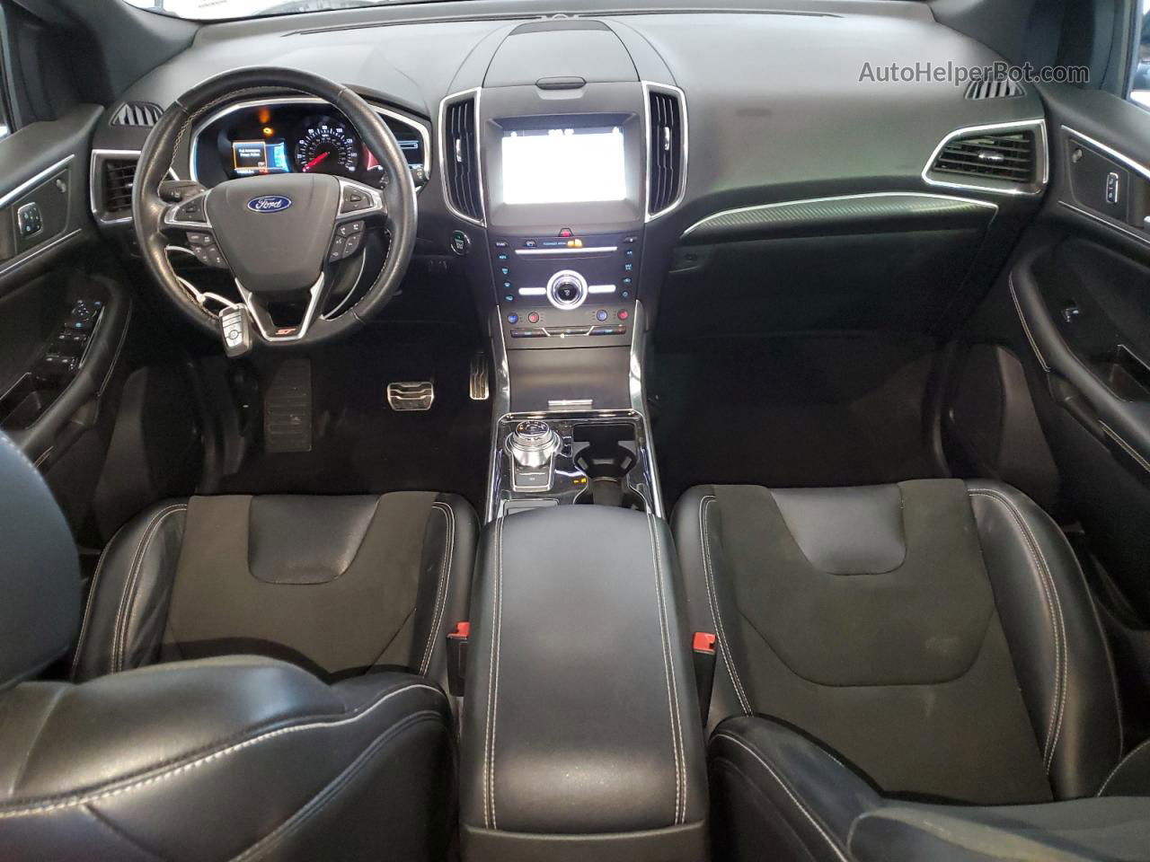 2019 Ford Edge St Blue vin: 2FMPK4AP3KBB41198