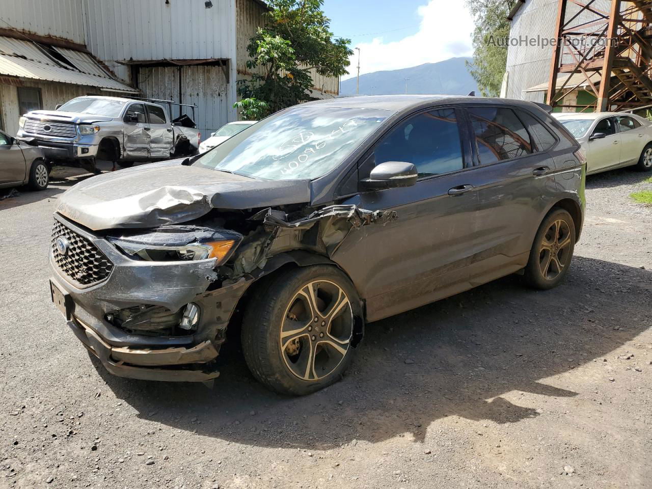 2019 Ford Edge St Charcoal vin: 2FMPK4AP3KBB42187