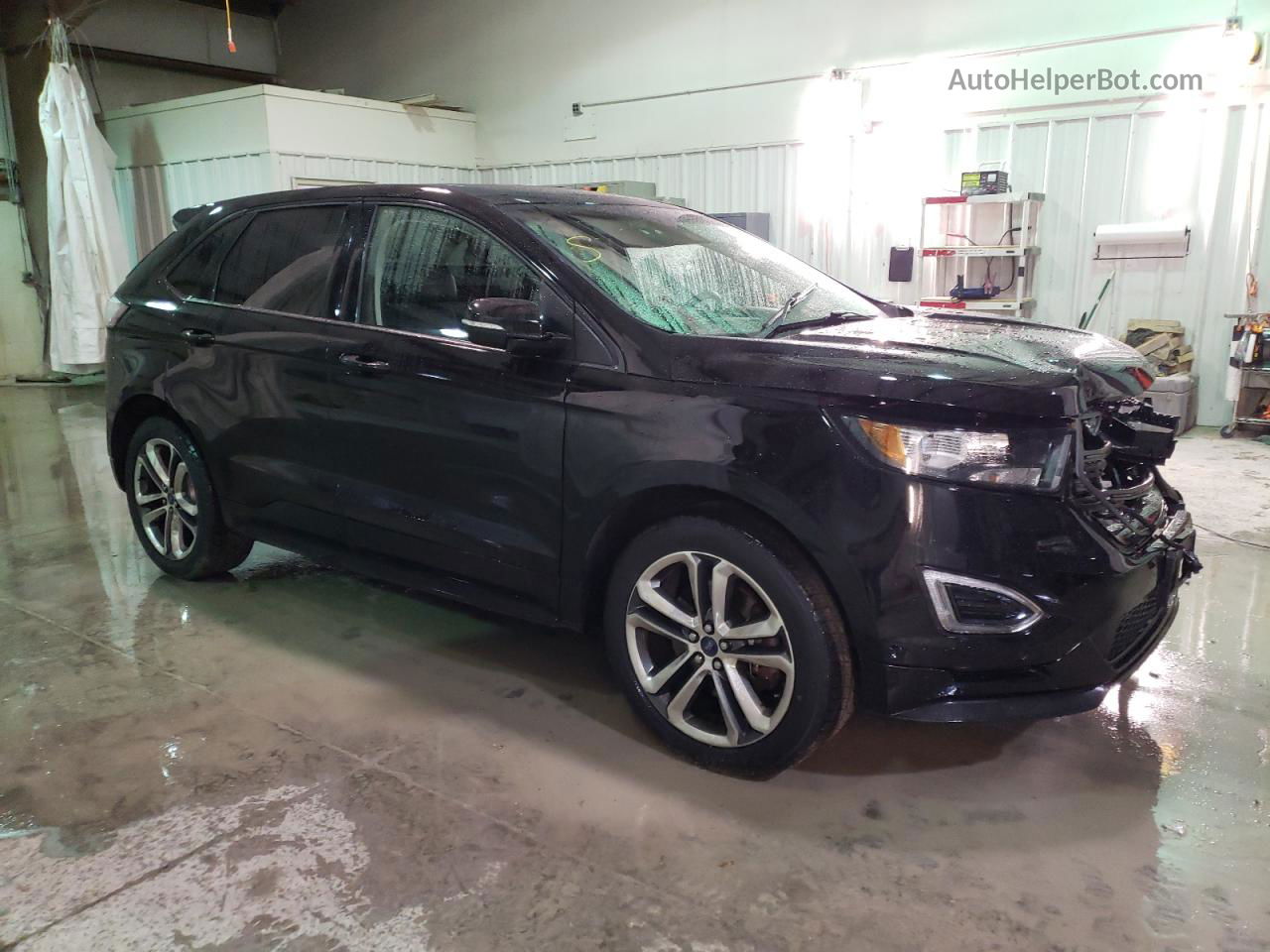 2016 Ford Edge Sport Black vin: 2FMPK4AP4GBC05191