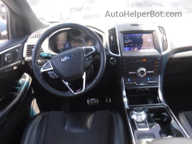 2019 Ford Edge St Синий vin: 2FMPK4AP4KBB96601