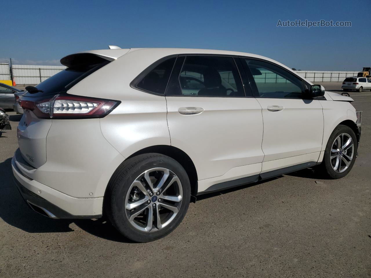 2016 Ford Edge Sport Белый vin: 2FMPK4AP5GBB04936