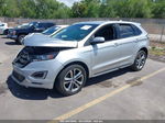 2017 Ford Edge Sport Silver vin: 2FMPK4AP5HBB06185