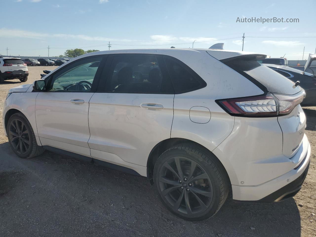 2018 Ford Edge Sport Белый vin: 2FMPK4AP6JBB29089