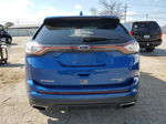 2018 Ford Edge Sport Blue vin: 2FMPK4AP6JBC30987