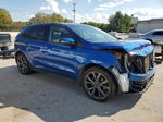 2018 Ford Edge Sport Blue vin: 2FMPK4AP6JBC30987