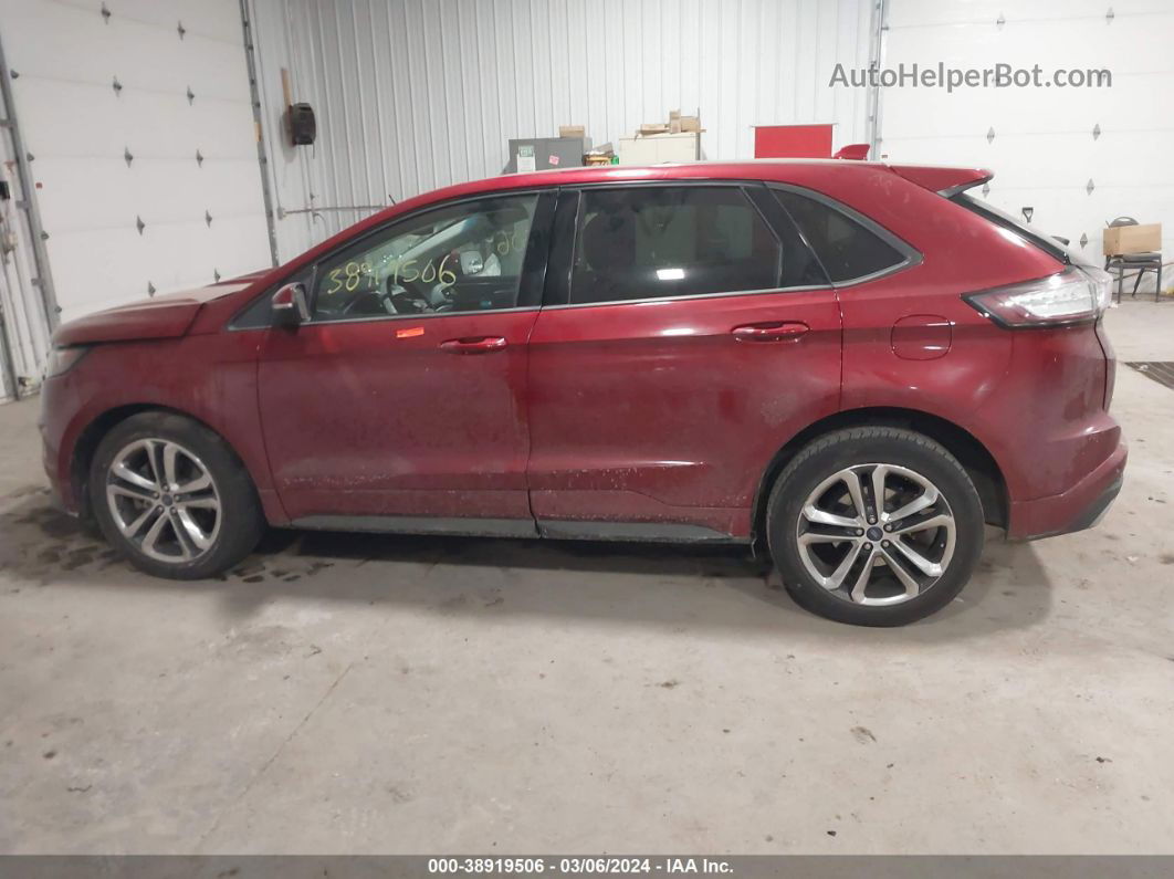 2016 Ford Edge Sport Красный vin: 2FMPK4AP7GBB30776