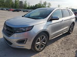 2017 Ford Edge Sport Silver vin: 2FMPK4AP7HBB71247