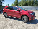 2017 Ford Edge Sport Red vin: 2FMPK4AP7HBC02903