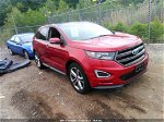 2017 Ford Edge Sport Red vin: 2FMPK4AP7HBC03842