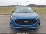 2019 Ford Edge St Синий vin: 2FMPK4AP7KBB41737