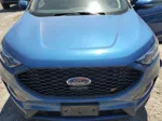 2019 Ford Edge St Blue vin: 2FMPK4AP7KBB42256