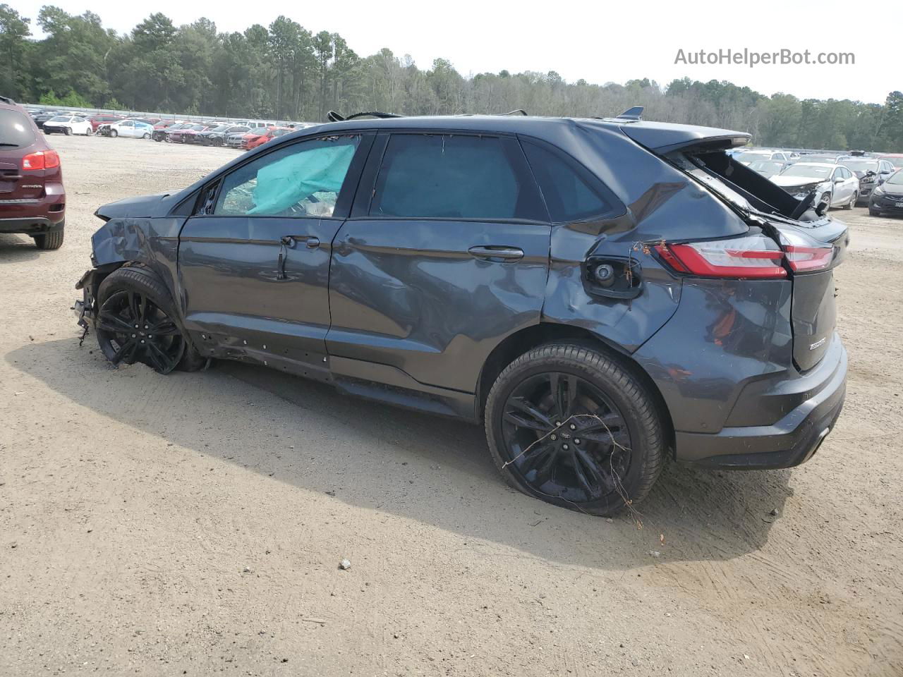 2020 Ford Edge St Charcoal vin: 2FMPK4AP7LBA76406