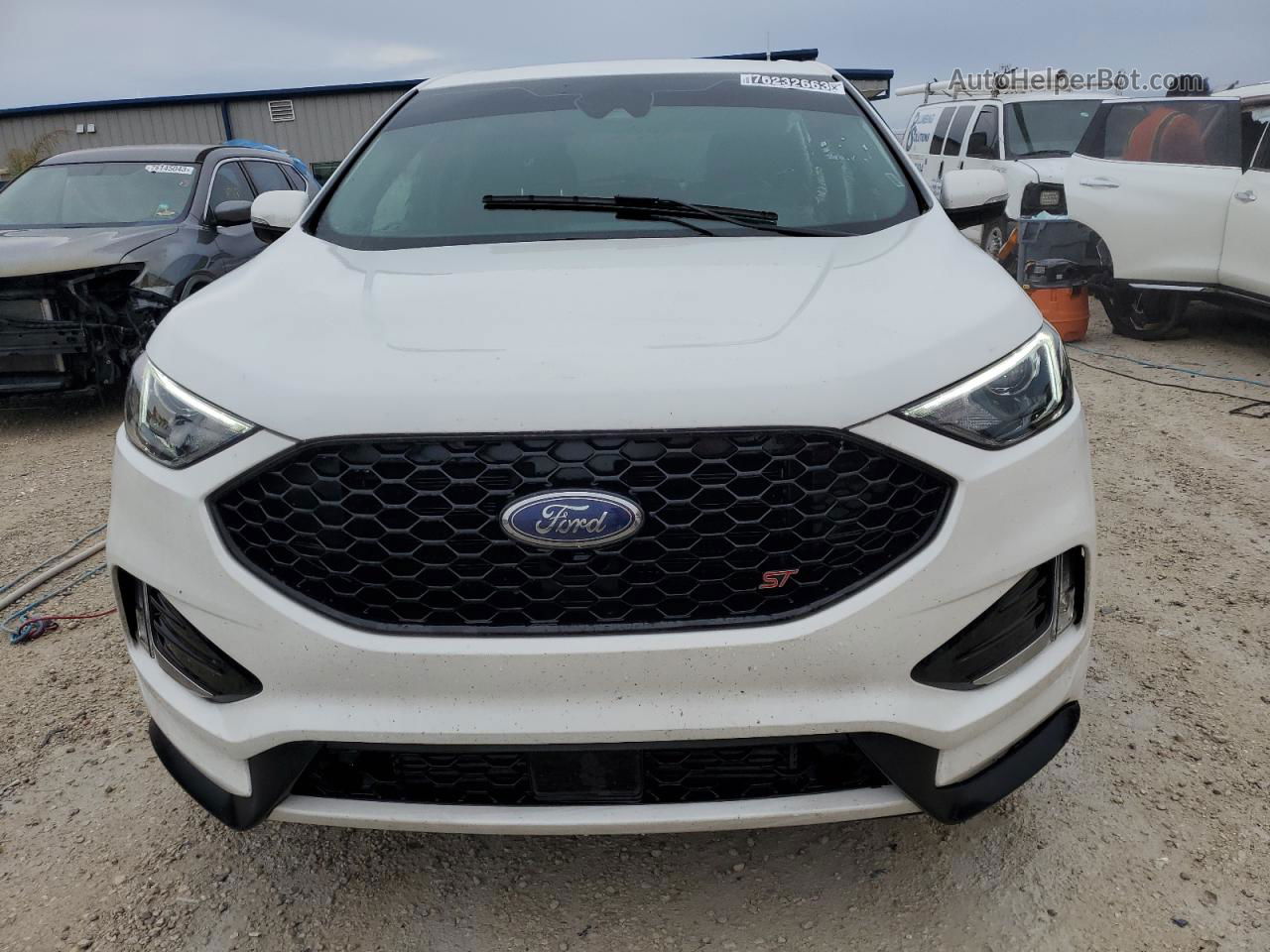 2020 Ford Edge St Белый vin: 2FMPK4AP7LBB43828