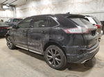 2017 Ford Edge Sport Black vin: 2FMPK4AP8HBC47834