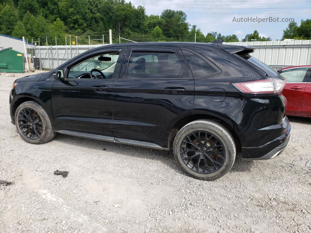 2016 Ford Edge Sport Black vin: 2FMPK4AP9GBB70471