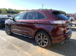 2017 Ford Edge Sport Maroon vin: 2FMPK4AP9HBC42609