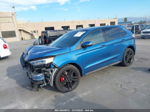 2019 Ford Edge St Blue vin: 2FMPK4AP9KBC01498