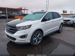 2015 Ford Edge Sport White vin: 2FMPK4APXFBB87133