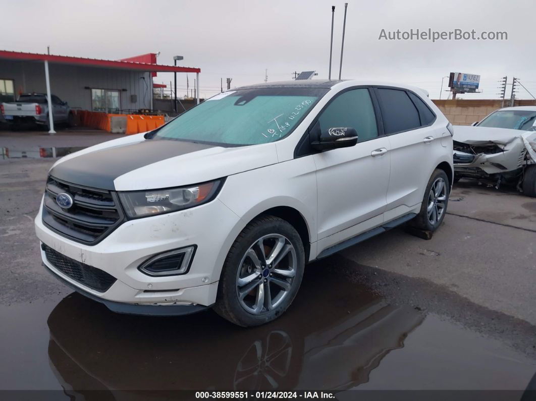 2015 Ford Edge Sport Белый vin: 2FMPK4APXFBB87133