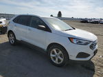 2019 Ford Edge Se White vin: 2FMPK4G90KBB18017