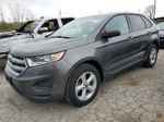 2016 Ford Edge Se Gray vin: 2FMPK4G91GBB83885