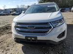 2017 Ford Edge Se White vin: 2FMPK4G92HBC24090