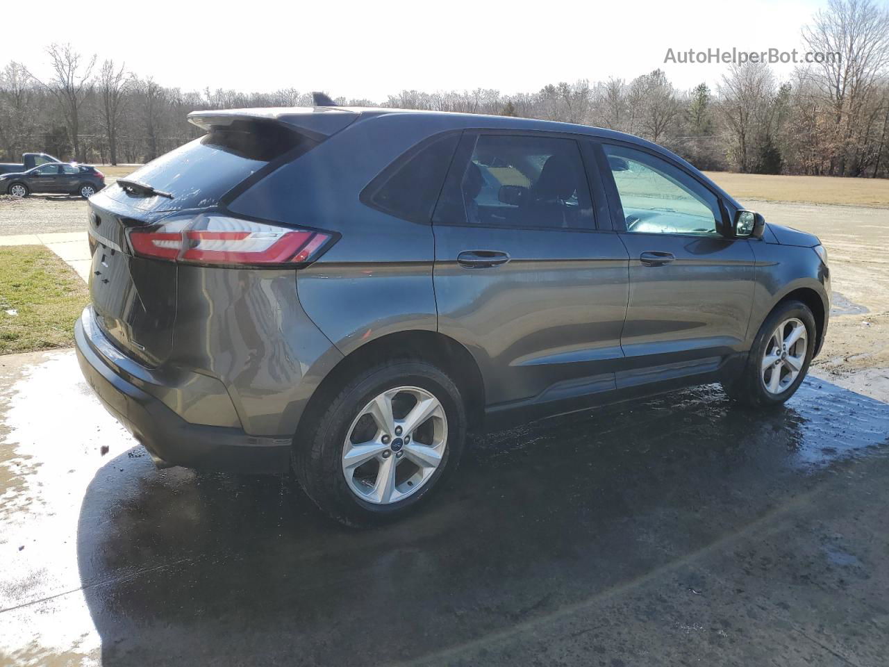 2019 Ford Edge Se Угольный vin: 2FMPK4G92KBC64824