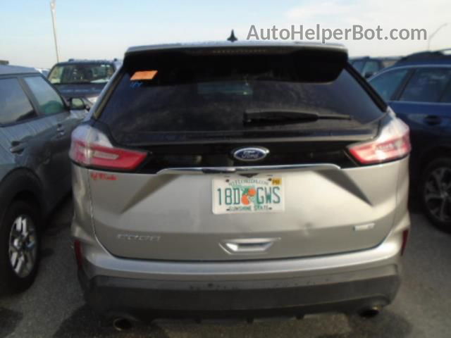 2020 Ford Edge Se Silver vin: 2FMPK4G92LBA22634